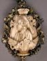 Rosary, 8 beads (chapelet) (Bead 3, side 2)