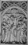 Diptych, 1 register, 1 arch across (plaquettes) (Front)