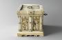 Casket, ogee arches (coffret; box; boite) (End, left)