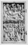 Wing, left (fragment of a diptych), 2 registers, bands of rosettes (décor de roses) (Front)