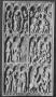 Panel, 3 registers, 6 arches across (frise d'arcatures; colonnettes) (Front)