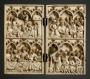 Diptych, 2 registers, 3 arches across (frise d'arcatures) (Front)