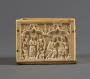 Casket, with ogee arches (colonnettes; coffret) (Body, back)