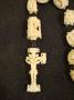 Rosary, 11 beads, 3 faces, with crucifix pendant (chapelet)