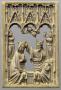 Openwork panel, 1 register, 3 arches across (plaquette ajourée; frise d'arcatures) (Front)