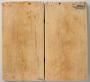 Diptych, 2 registers, 3 arches across (frise d'arcatures) (Back)