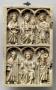 Wing, left (fragment of a diptych), 2 registers, 3 arches across (frise d'arcatures) (Front)