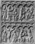 Diptych, 2 registers, 6 arches across (frise d'arcatures) (Wing, right)