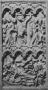 Writing tablets, 2 registers, 4 arches across (frise d'arcatures; tablettes à écrire); reused as a diptych (Tablet 2)
