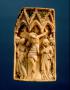 Panel (possibly a pax), 1 register, 3 arches across (frise d'arcatures; plaquette; baiser de paix) (Front)