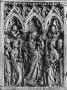 Wing, left (part of a diptych), 1 register, 3 arches across (plaquette; frise d'arcatures) (Front)
