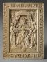 Panel, 1 register (plaquette) (Front)