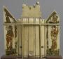 Gabled triptych, with arches (Back)
