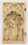 Wing, left (fragment of a diptych), 1 register, 1 arch across (plaquette) (Front)