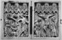 Diptych, 1 register, 6 arches across (plaquettes; frise d'arcatures) (Front)