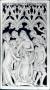 Openwork panel, 1 register, 3 arches across (plaquette ajourée) (Front)