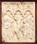 Panel (possibly a pax), 1 register, 3 arches across (frise d'arcatures; plaquette; baiser de paix) (Front)