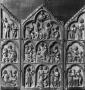 Gabled triptych, 3 registers, arches (colonnettes) (Front)