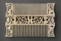 Openwork comb (peigne double ajouré) (Side 2)