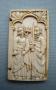 Wing, right (fragment of a diptych), 1 register, 1 arch across (plaquette) (Front)