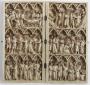 Diptych, 3 registers, 4 arches across (frise d'arcatures) (Front)