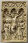 Wing, right (fragment of a diptych), 1 register, 3 arches across (frise d'arcatures; plaquette) (Front)