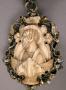 Rosary, 8 beads (chapelet) (Bead 4, side 1)