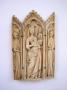 Gabled triptych, 1 register (colonnettes) (Front)