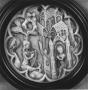 Mirror case, frame of 10 lobes (valve de miroir) (Front)