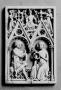 Openwork panel, 1 register, 2 arches across (plaque ajourée; frise d'arcatures; colonnettes) (Front)