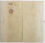 Diptych, 3 registers, 4 arches across (frise d'arcatures) (Back)
