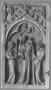 Wing, left (fragment of a diptych), 1 register, 1 arch across (plaquette) (Front)