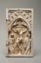 Wing, right (fragment of a diptych), 1 register, 1 arch across (plaquette) (Front)