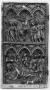 Wing, left (fragment of a diptych), 2 registers, 3 arches across (Front)