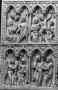 Diptych, 2 registers, 4 arches across (frise d'arcatures, colonnettes) (Wing, left)