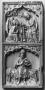 Wing, left (part of a polyptych, or triptych), 2 registers, 1 ogee arch across (plaquette) (Front)