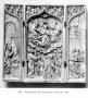 Triptych, 1 register, 1 ogee arch across (Front)