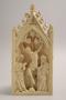 Gabled pax, 1 register, 1 arch across (baiser de paix) (Front)