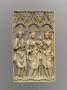 Openwork panel, 1 register, 3 arches across (frise d'arcatures; plaquette ajourée) (Front)