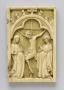 Wing, right (fragment of a diptych), 1 register, 1 arch across (plaquette) (Front)
