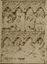 Diptych, 2 registers, 4 arches across, bands of rosettes (frise d'arcatures; décor de roses) (Wing, left)