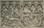 Diptych, 1 register, 3 arches across (frise d'arcatures; plaquettes) (Front)