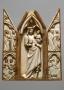Gabled triptych (tabernacle) (Front)