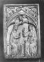 Diptych, 1 register, 1 arch across (plaquettes) (Wing, left)