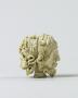 Rosary bead, 2 faces (chapelet)