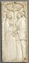 Panel (part of a casket), 1 register, 1 ogee arch across (plaquette; coffret) (Front)