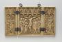 Triptych, 1 register, 2 and 6 arches across (plaquettes; colonnettes; frise d'arcatures) (Front)