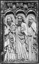Wing, right (fragment of a diptych), 1 register, 3 arches across (frise d'arcatures; plaquette) (Front)