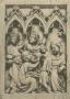 Diptych, 1 register, 3 arches across (frise d'arcatures; plaquettes) (Wing, left)