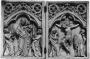 Diptych, 1 register, 1 arch across (plaquette) (Front)